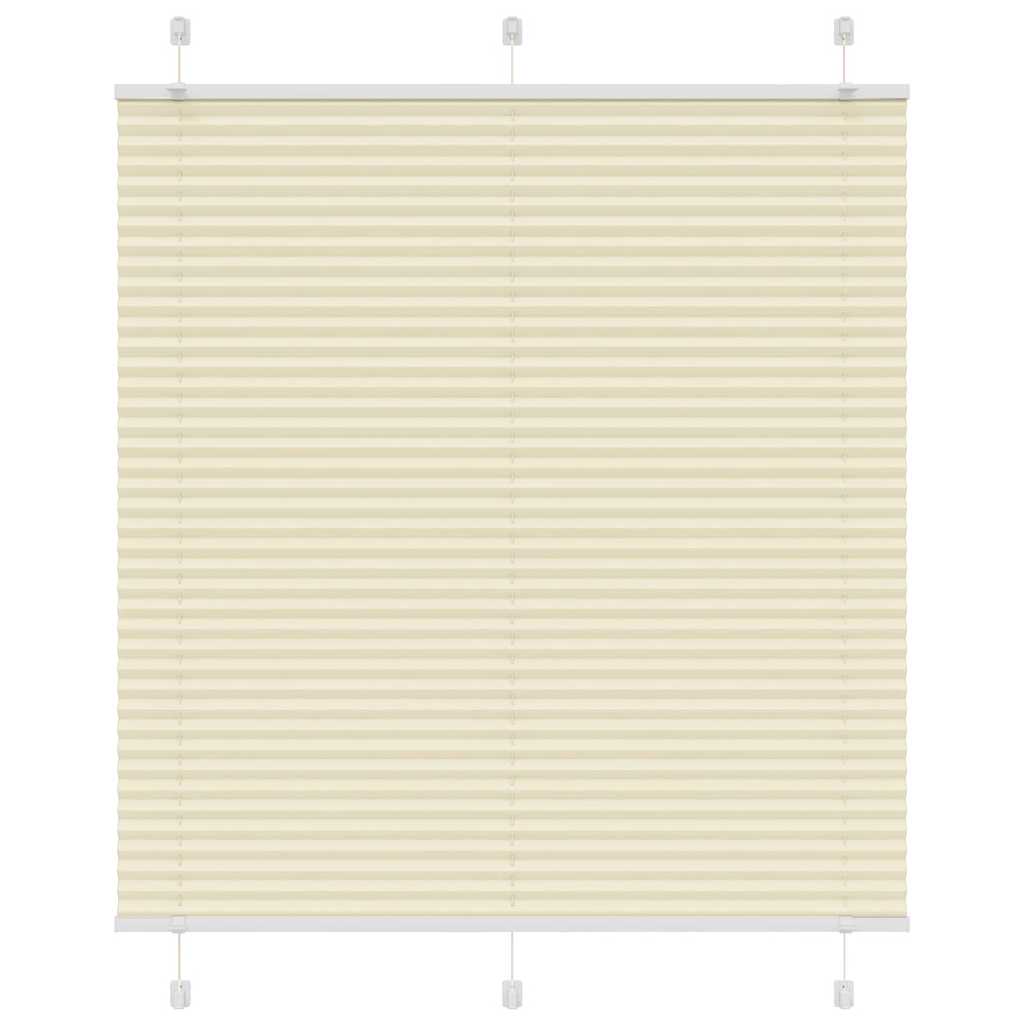 Plissee Stoffbreite 79,4 Cm Polyester Creme