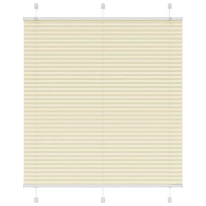 Plissee Stoffbreite 79,4 Cm Polyester Creme