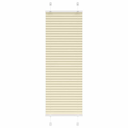 Plissee Stoffbreite 79,4 Cm Polyester Creme