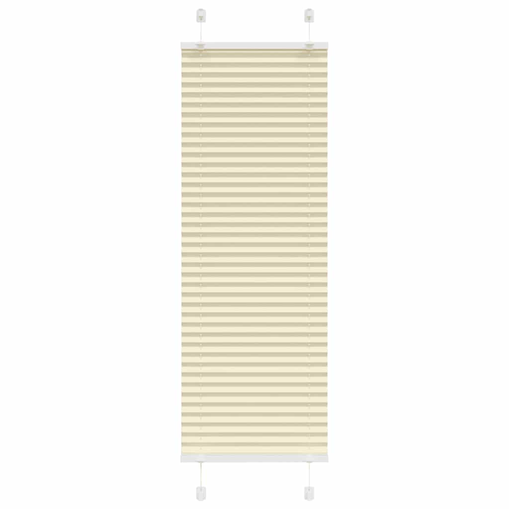 Plissee Stoffbreite 79,4 Cm Polyester Creme