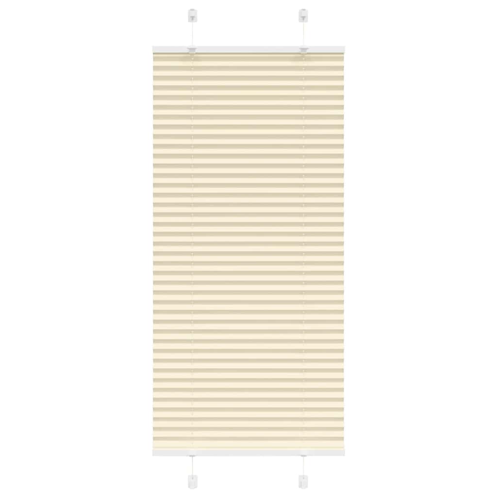 Plissee Stoffbreite 79,4 Cm Polyester Creme