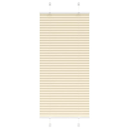 Plissee Stoffbreite 79,4 Cm Polyester Creme