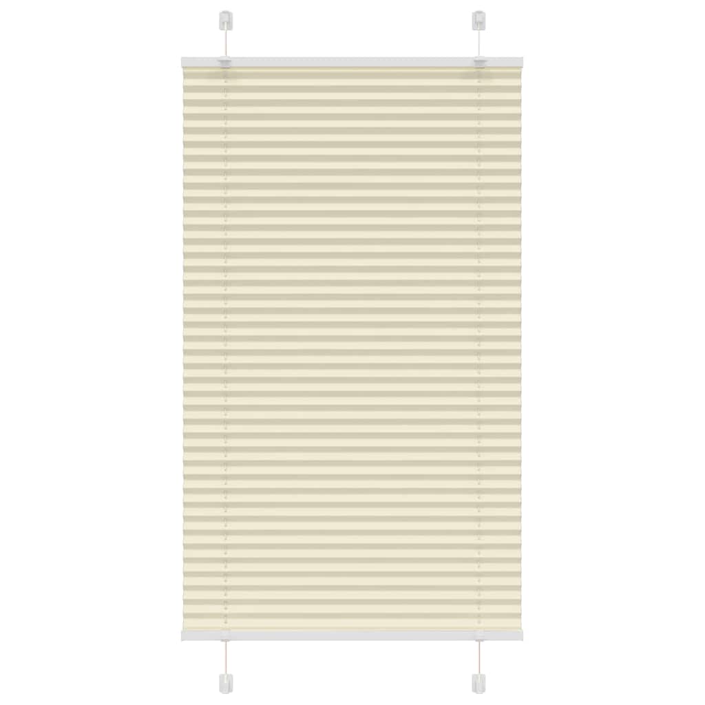 Plissee Stoffbreite 79,4 Cm Polyester Creme