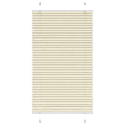 Plissee Stoffbreite 79,4 Cm Polyester Creme