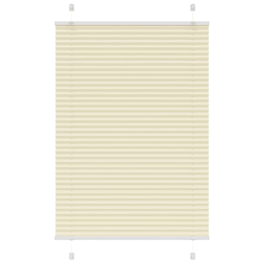 Plissee Stoffbreite 79,4 Cm Polyester Creme
