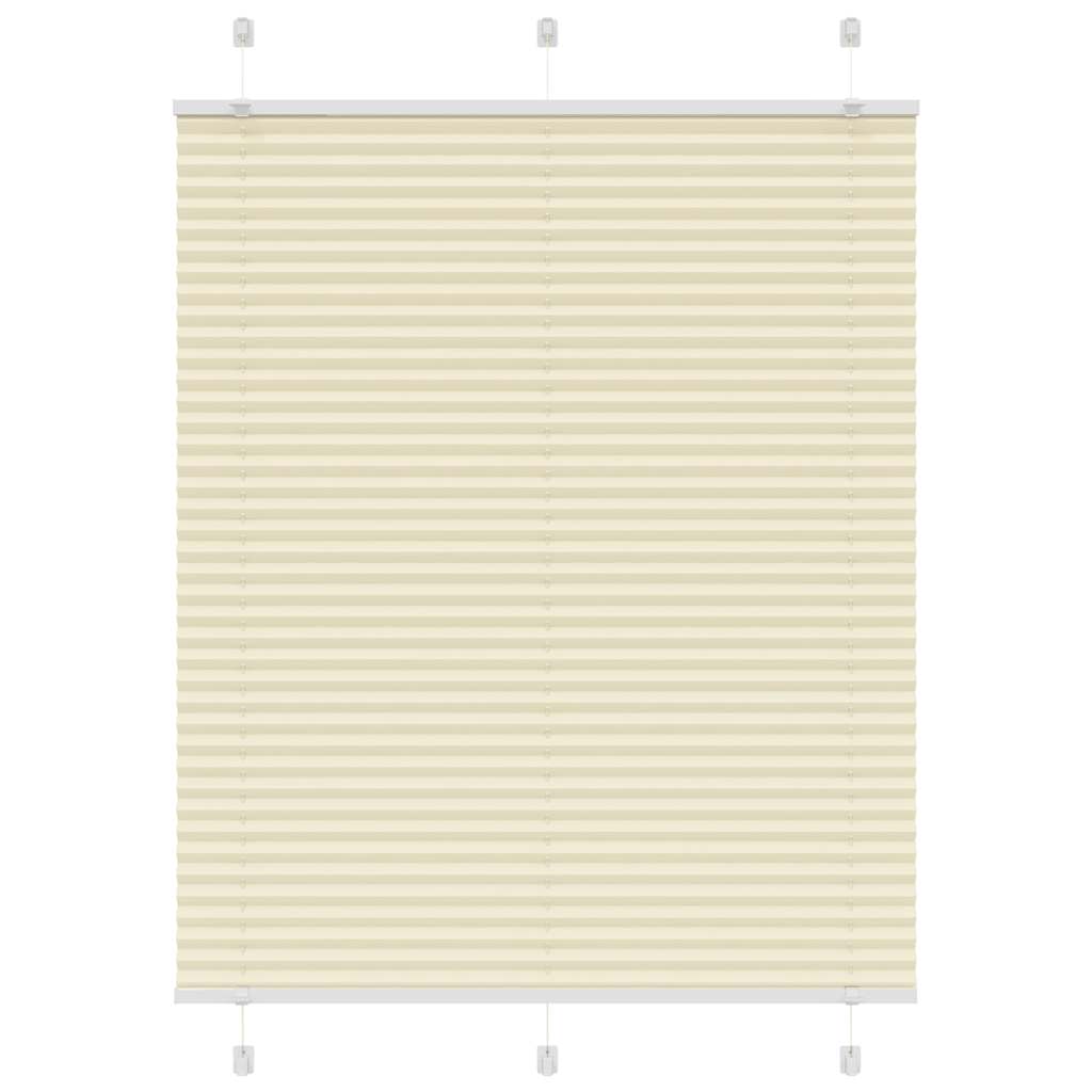 Plissee Stoffbreite 79,4 Cm Polyester Creme