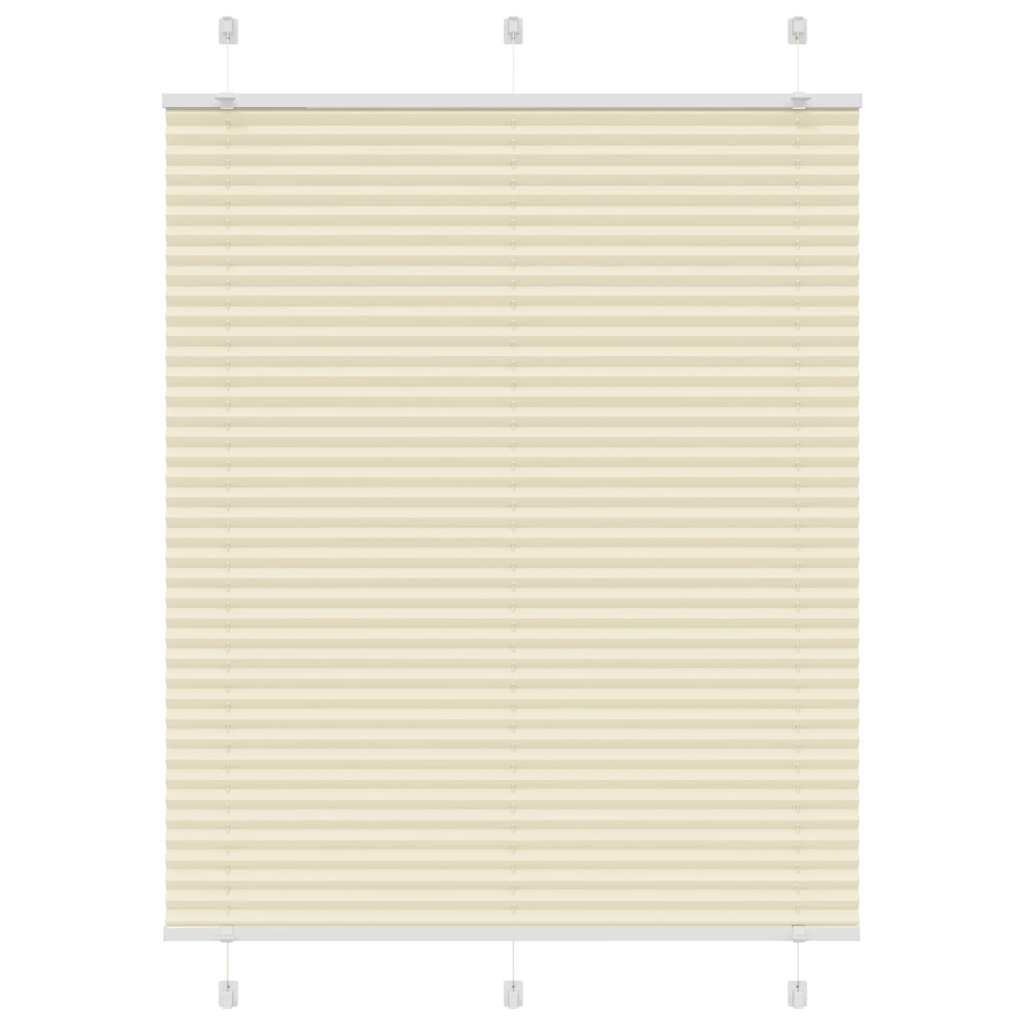 Plissee Stoffbreite 79,4 Cm Polyester Creme
