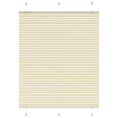 Plissee Stoffbreite 79,4 Cm Polyester Creme