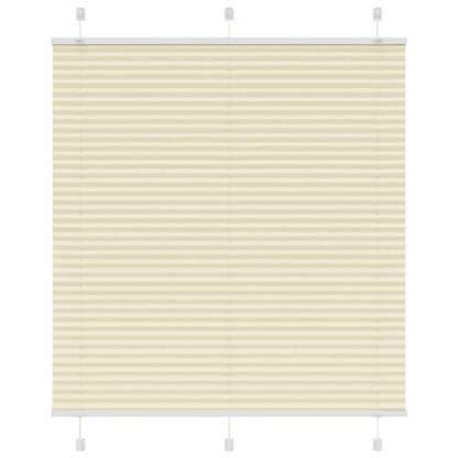 Plissee Stoffbreite 79,4 Cm Polyester Creme