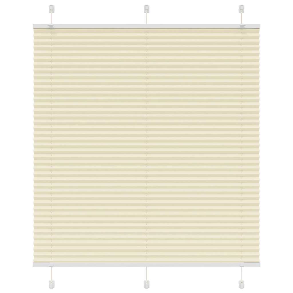 Plissee Stoffbreite 79,4 Cm Polyester Creme