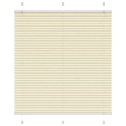 Plissee Stoffbreite 79,4 Cm Polyester Creme