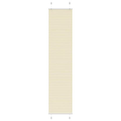 Plissee Stoffbreite 79,4 Cm Polyester Creme