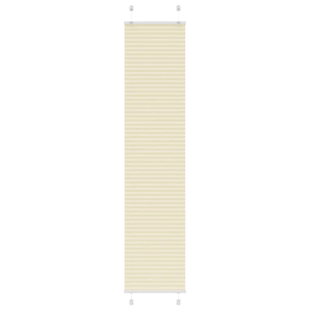 Plissee Stoffbreite 79,4 Cm Polyester Creme