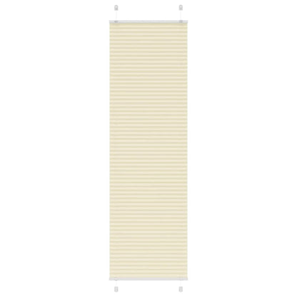 Plissee Stoffbreite 79,4 Cm Polyester Creme