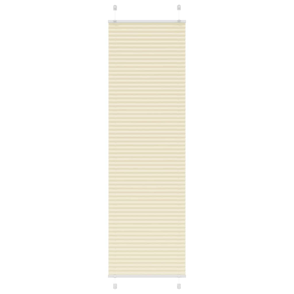 Plissee Stoffbreite 79,4 Cm Polyester Creme