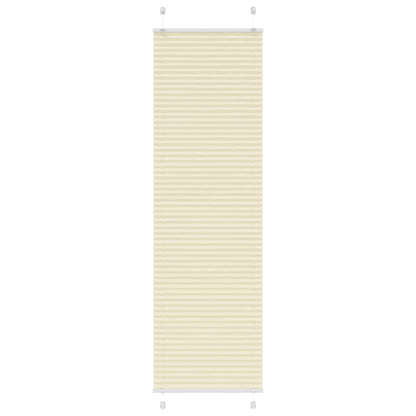 Plissee Stoffbreite 79,4 Cm Polyester Creme
