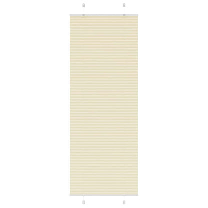 Plissee Stoffbreite 79,4 Cm Polyester Creme