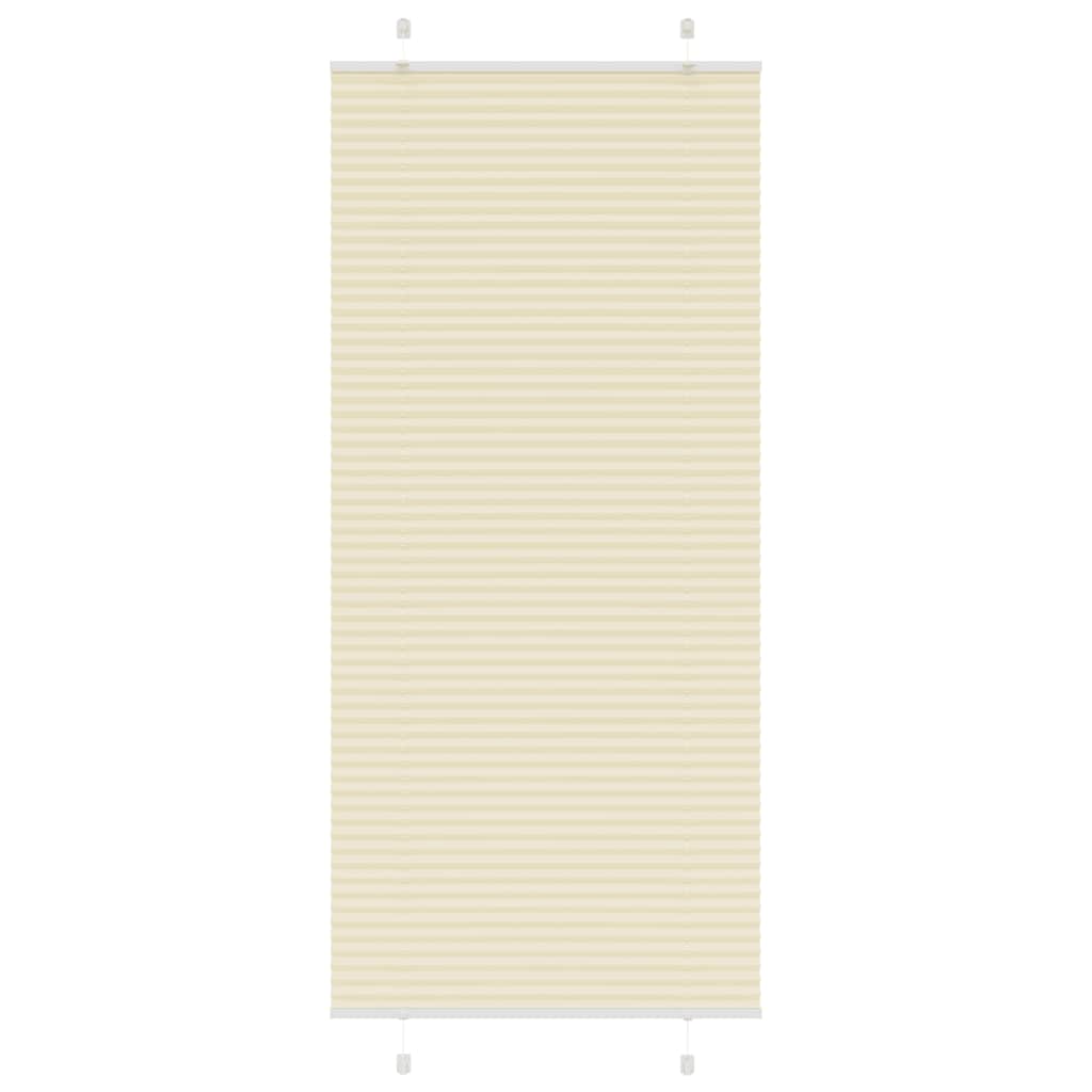 Plissee Stoffbreite 79,4 Cm Polyester Creme