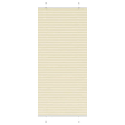 Plissee Stoffbreite 79,4 Cm Polyester Creme