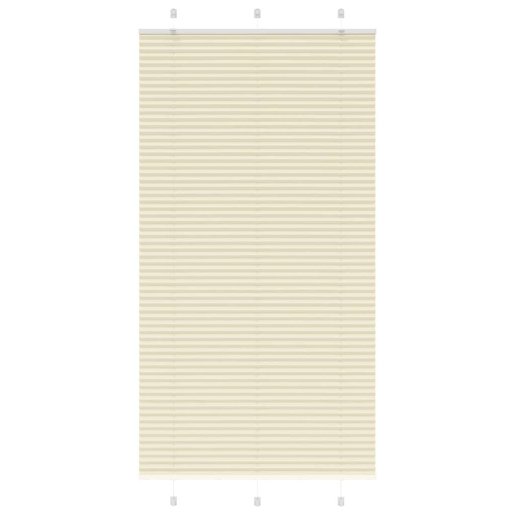Plissee Stoffbreite 79,4 Cm Polyester Creme