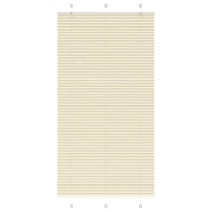 Plissee Stoffbreite 79,4 Cm Polyester Creme