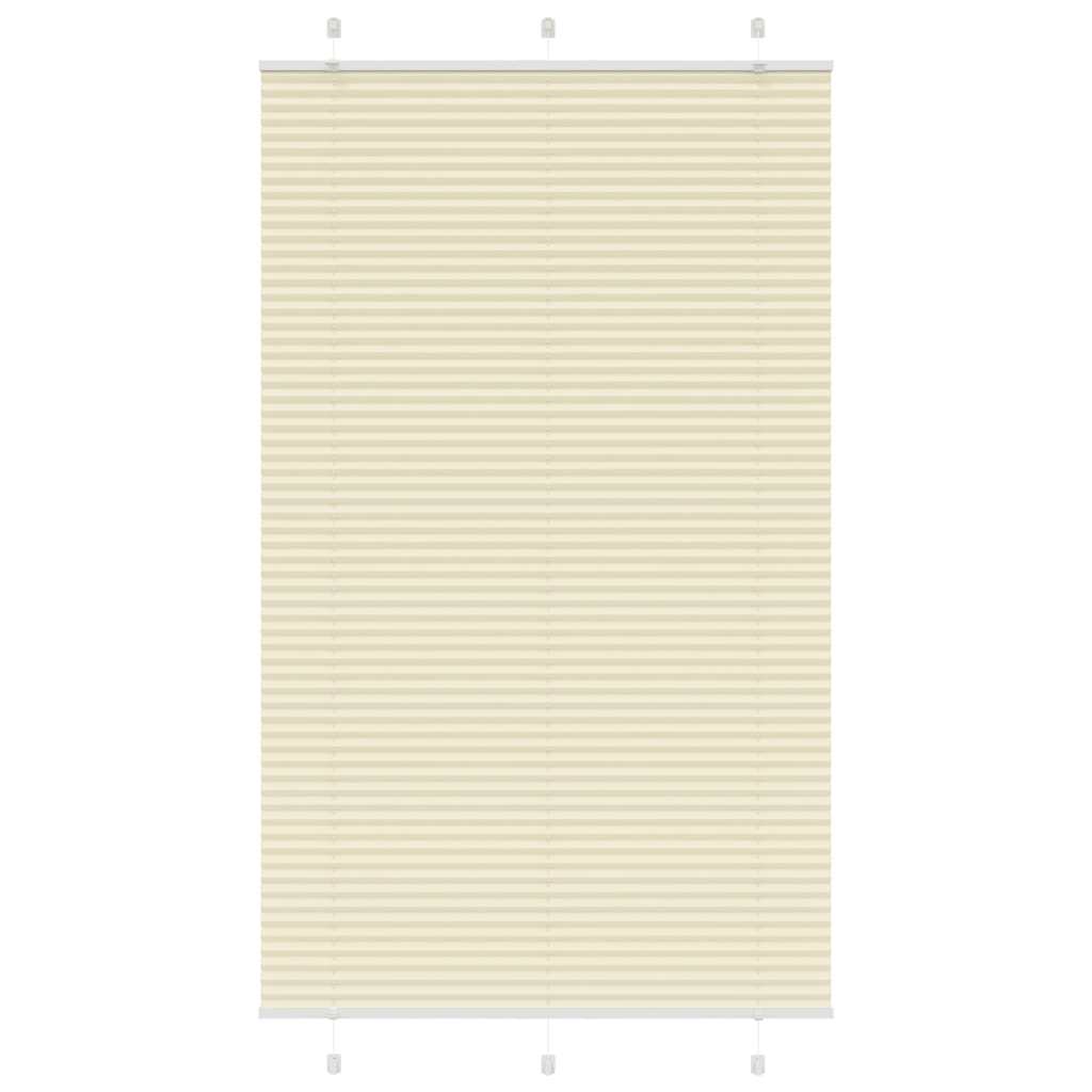 Plissee Stoffbreite 79,4 Cm Polyester Creme