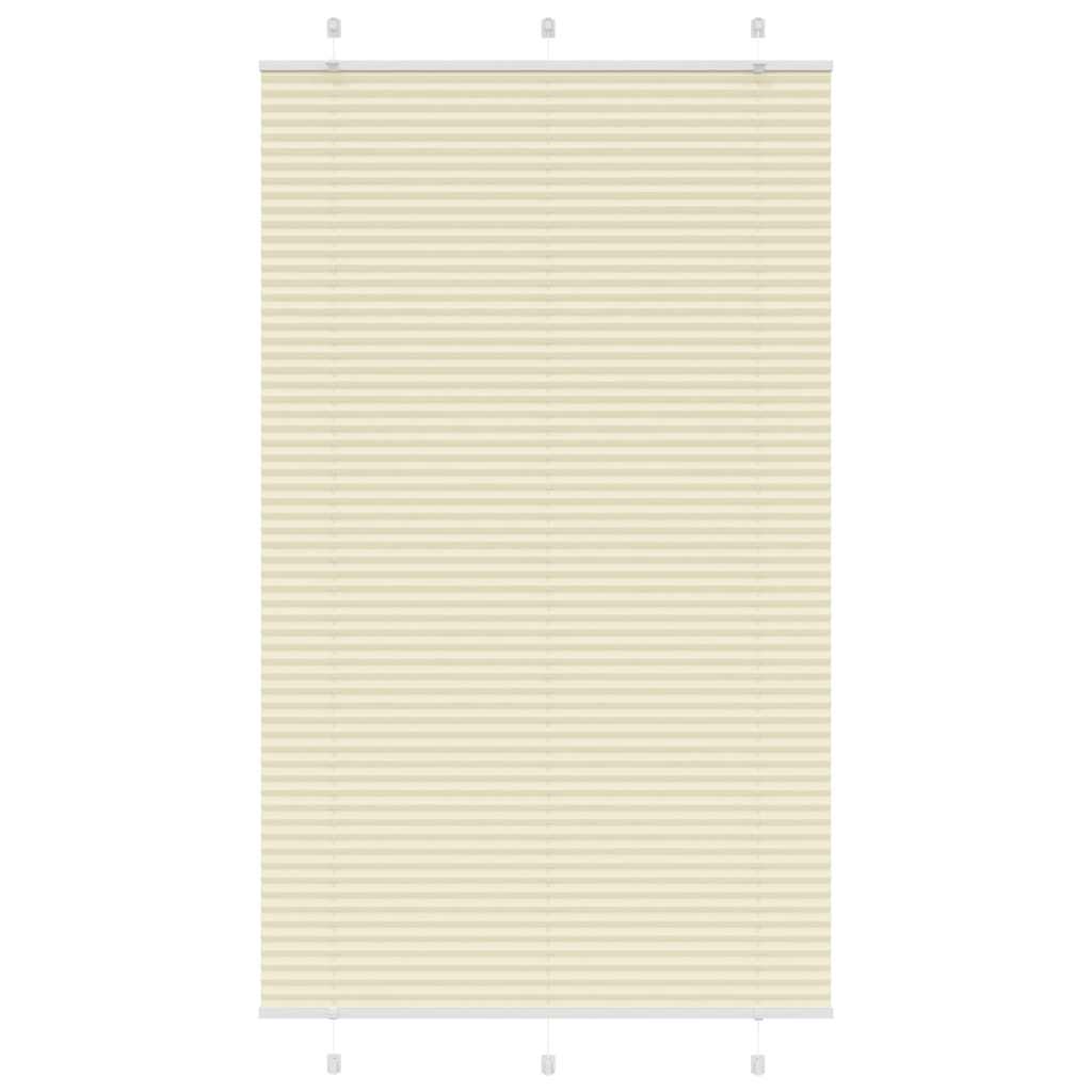 Plissee Stoffbreite 79,4 Cm Polyester Creme
