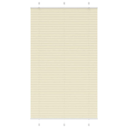 Plissee Stoffbreite 79,4 Cm Polyester Creme