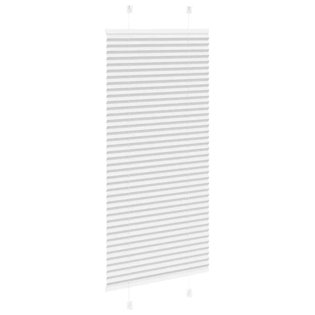 Plissee Stoffbreite 64,4 Cm Polyester Hellgrau