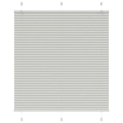 Plissee Stoffbreite 64,4 Cm Polyester Hellgrau