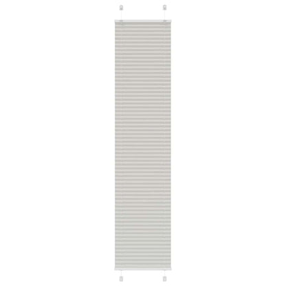 Plissee Stoffbreite 64,4 Cm Polyester Hellgrau