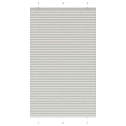Plissee Stoffbreite 64,4 Cm Polyester Hellgrau