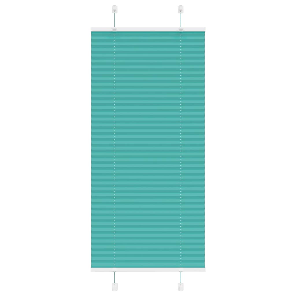 Plissee Stoffbreite 69,4 Cm Polyester Petrolgrün