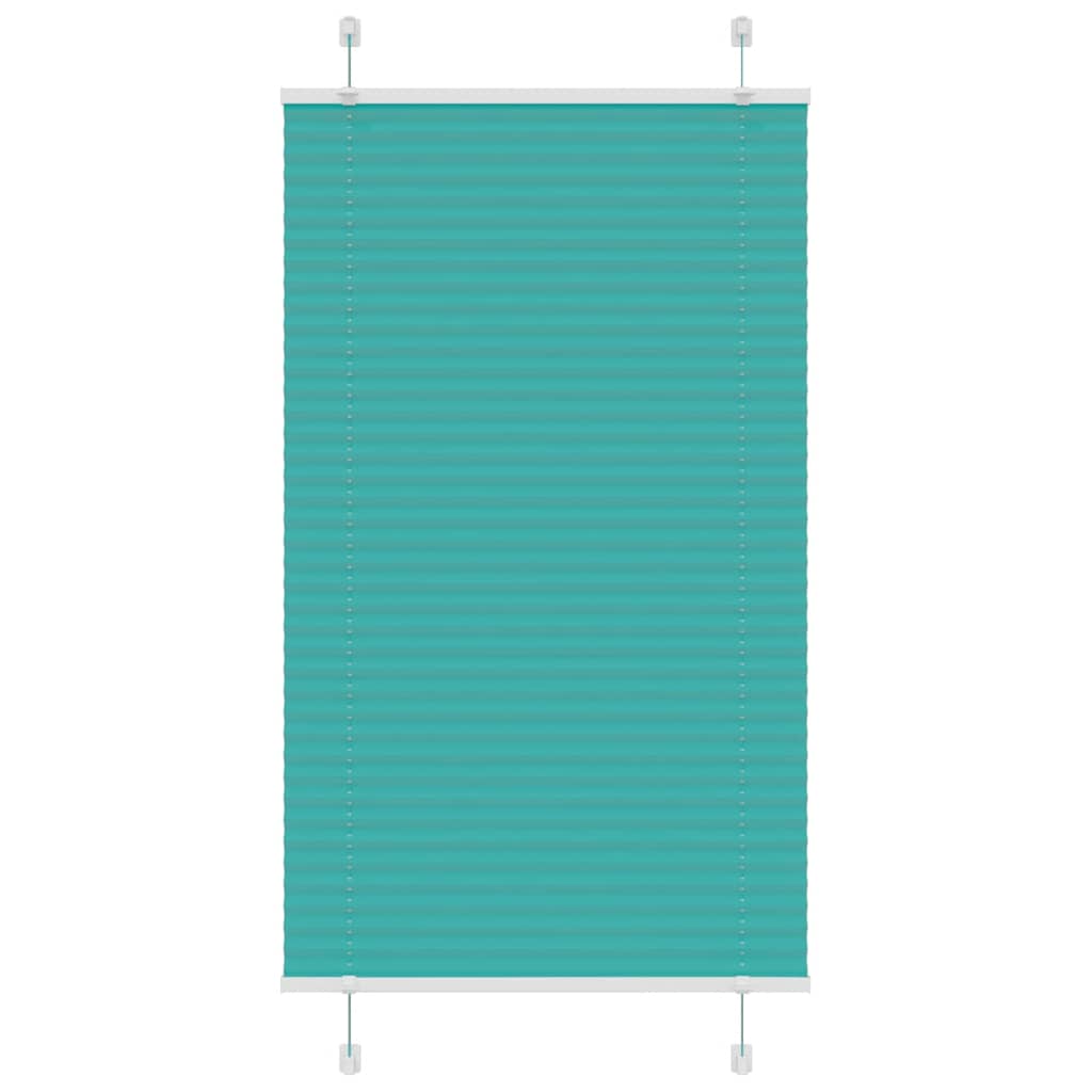 Plissee Stoffbreite 69,4 Cm Polyester Petrolgrün
