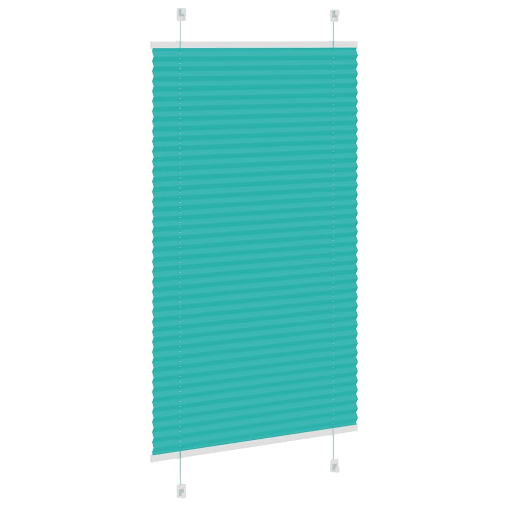 Plissee Stoffbreite 69,4 Cm Polyester Petrolgrün