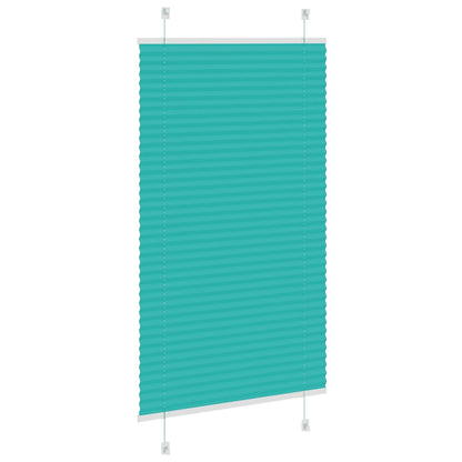 Plissee Stoffbreite 69,4 Cm Polyester Petrolgrün