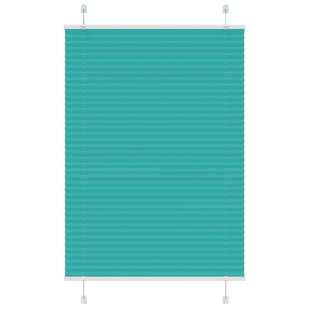 Plissee Stoffbreite 69,4 Cm Polyester Petrolgrün