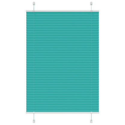 Plissee Stoffbreite 69,4 Cm Polyester Petrolgrün