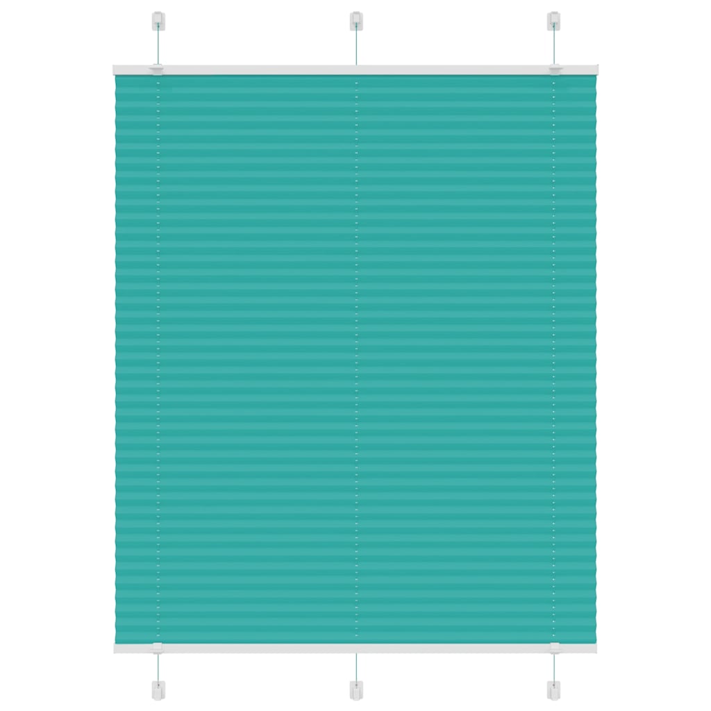 Plissee Stoffbreite 69,4 Cm Polyester Petrolgrün