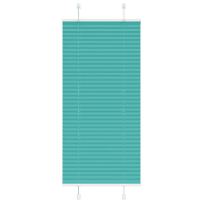 Plissee Stoffbreite 69,4 Cm Polyester Petrolgrün