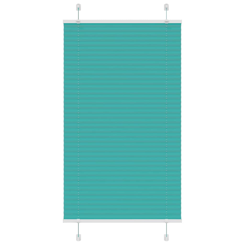 Plissee Stoffbreite 69,4 Cm Polyester Petrolgrün