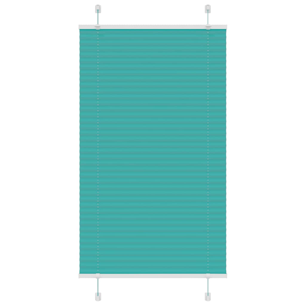 Plissee Stoffbreite 69,4 Cm Polyester Petrolgrün