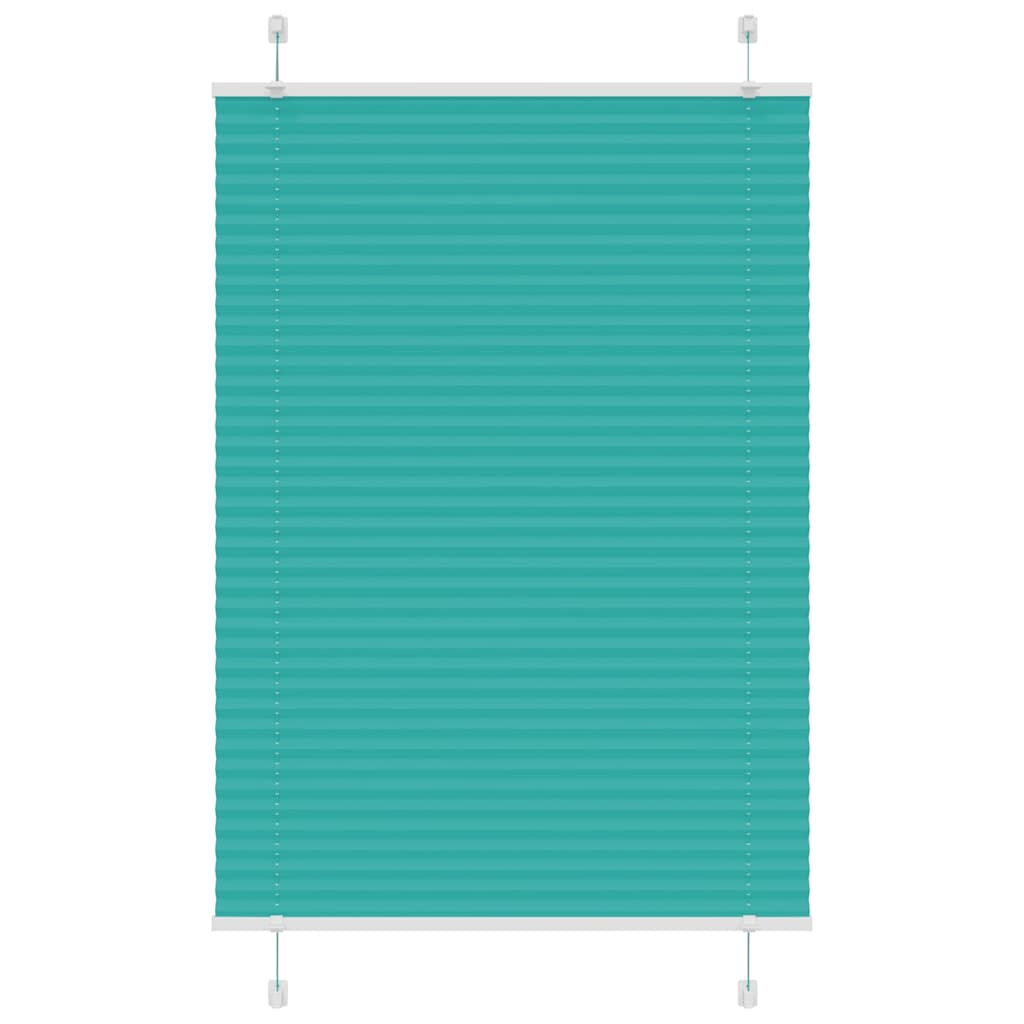 Plissee Stoffbreite 69,4 Cm Polyester Petrolgrün
