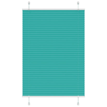 Plissee Stoffbreite 69,4 Cm Polyester Petrolgrün