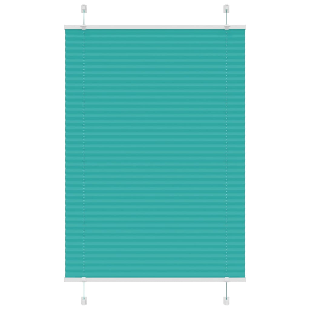Plissee Stoffbreite 69,4 Cm Polyester Petrolgrün