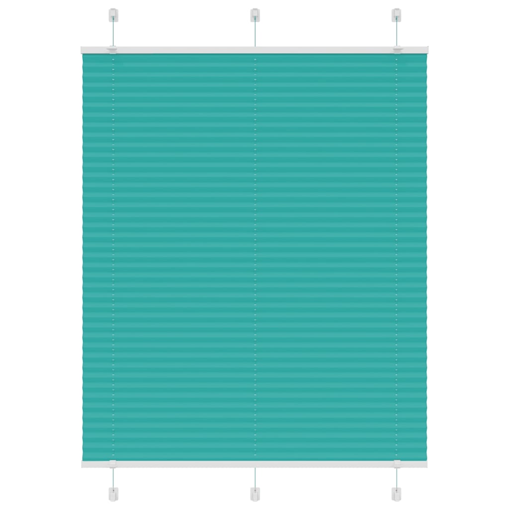 Plissee Stoffbreite 69,4 Cm Polyester Petrolgrün
