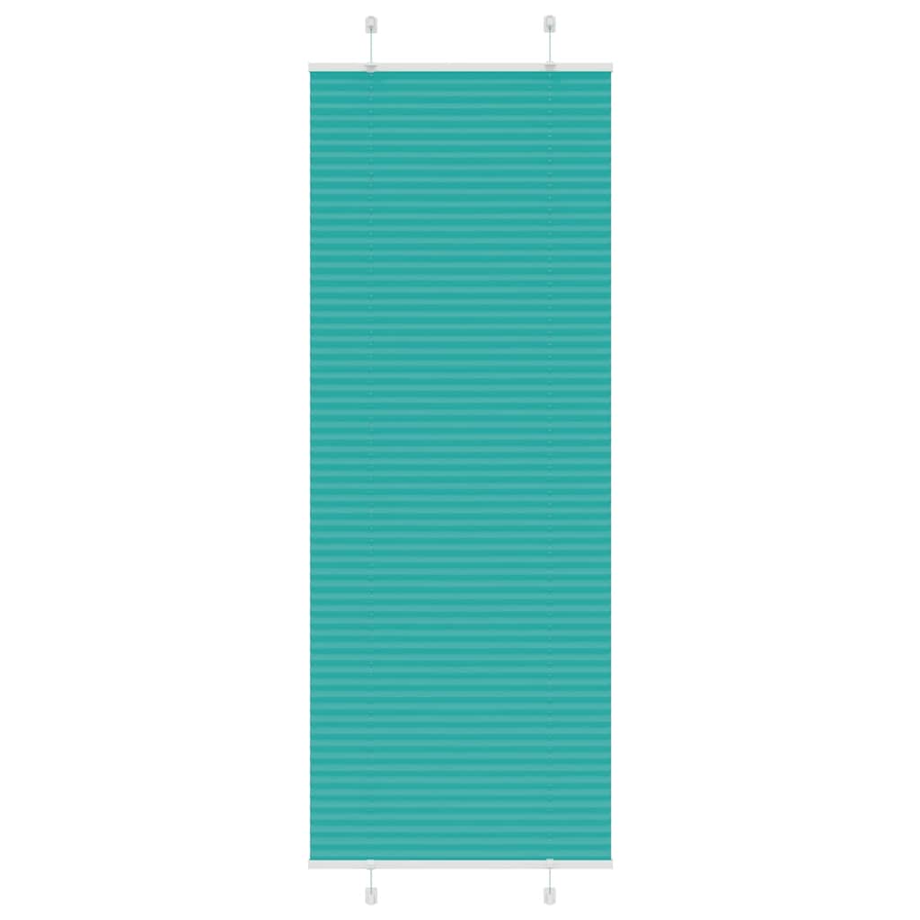 Plissee Stoffbreite 69,4 Cm Polyester Petrolgrün