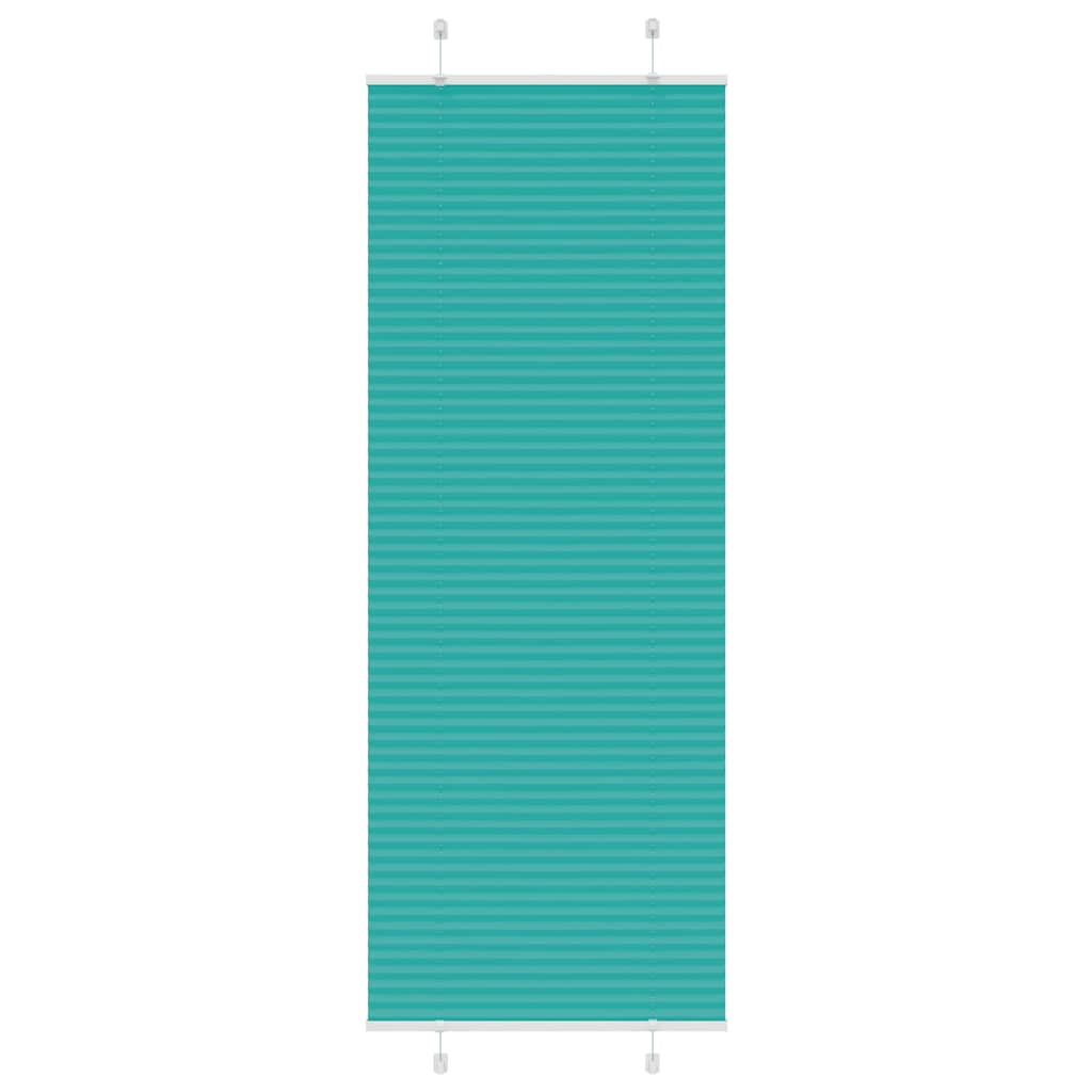 Plissee Stoffbreite 69,4 Cm Polyester Petrolgrün