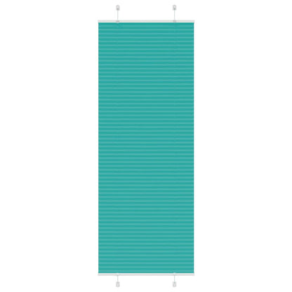 Plissee Stoffbreite 69,4 Cm Polyester Petrolgrün