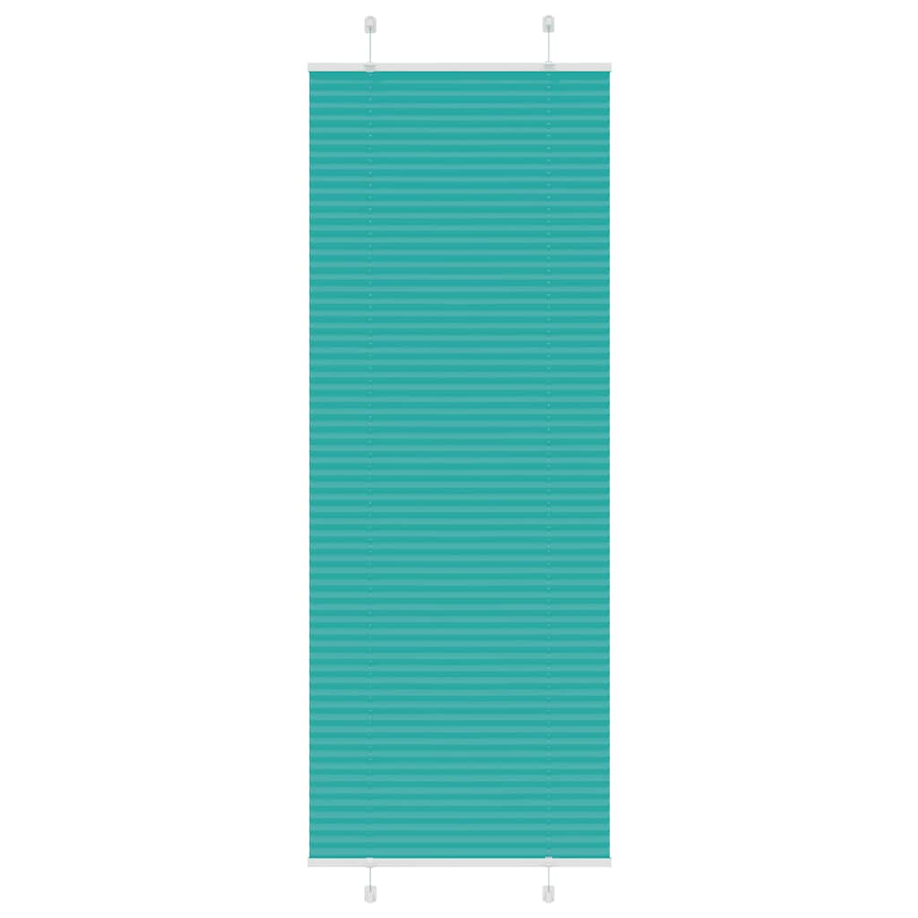Plissee Stoffbreite 69,4 Cm Polyester Petrolgrün